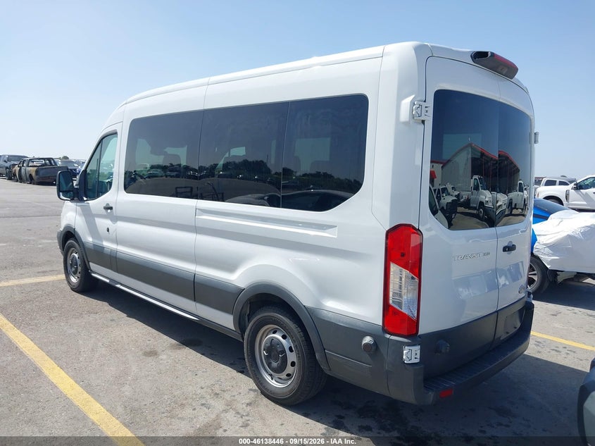 Vin: 1fbax2cm7jkb18826, lot: 46638180, ford transit-350 xl 20183