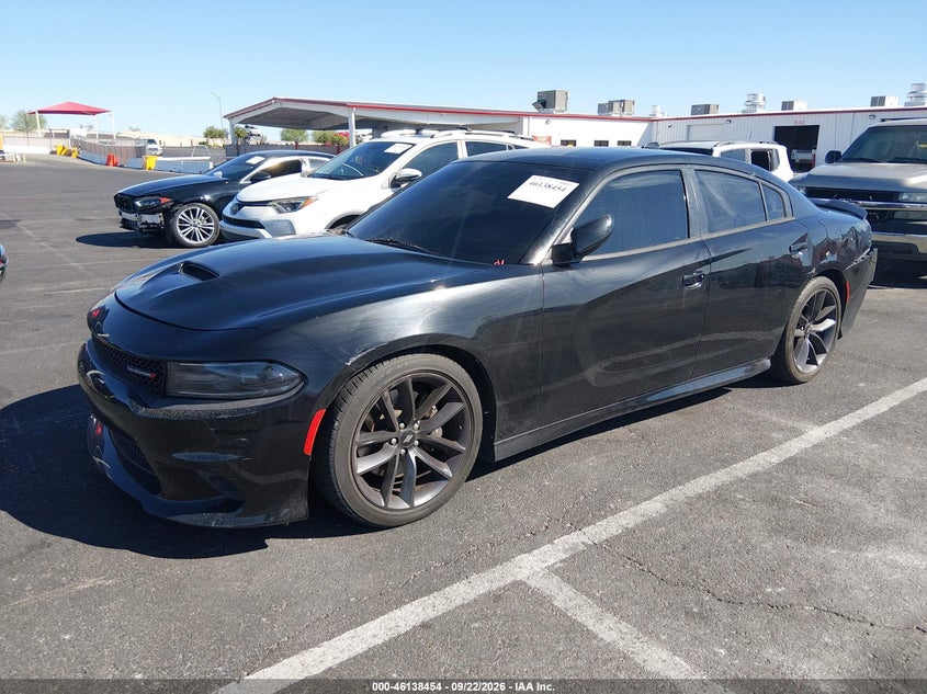 Vin: 2c3cdxhg1kh597500, lot: 46638188, dodge charger gt rwd 20192