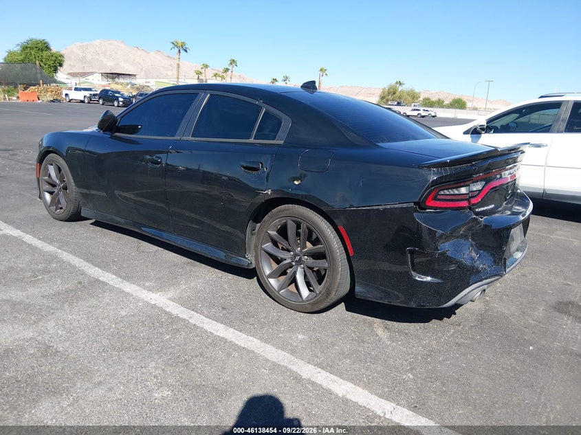 Vin: 2c3cdxhg1kh597500, lot: 46638188, dodge charger gt rwd 20193