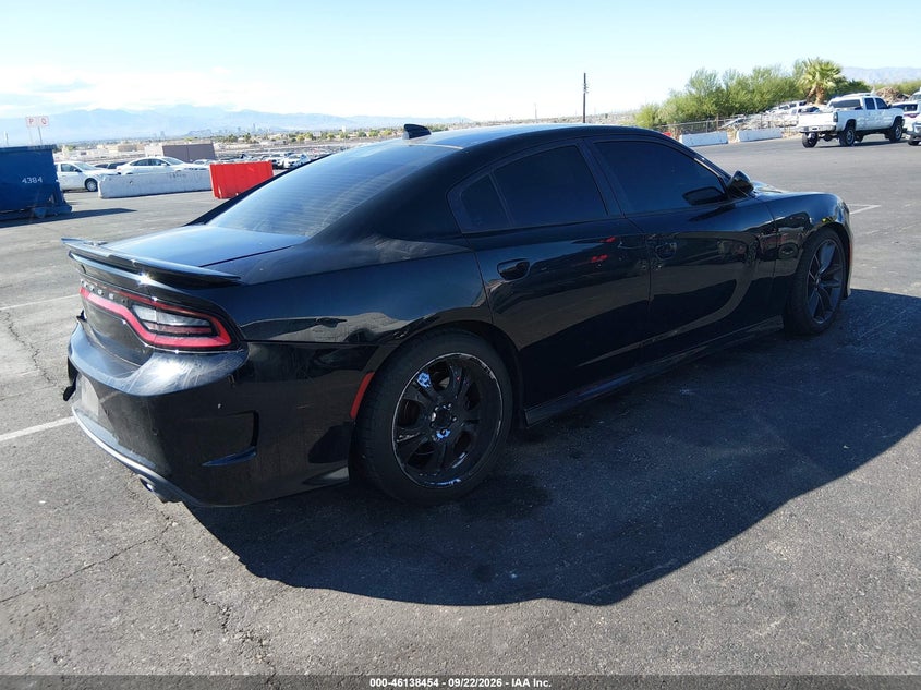 Vin: 2c3cdxhg1kh597500, lot: 46638188, dodge charger gt rwd 20194