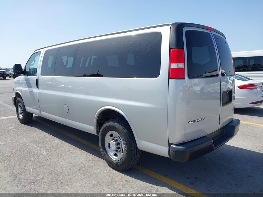 CHEVROLET EXPRESS 3500 2019 VIN 1GAZGNFG1K1332880
