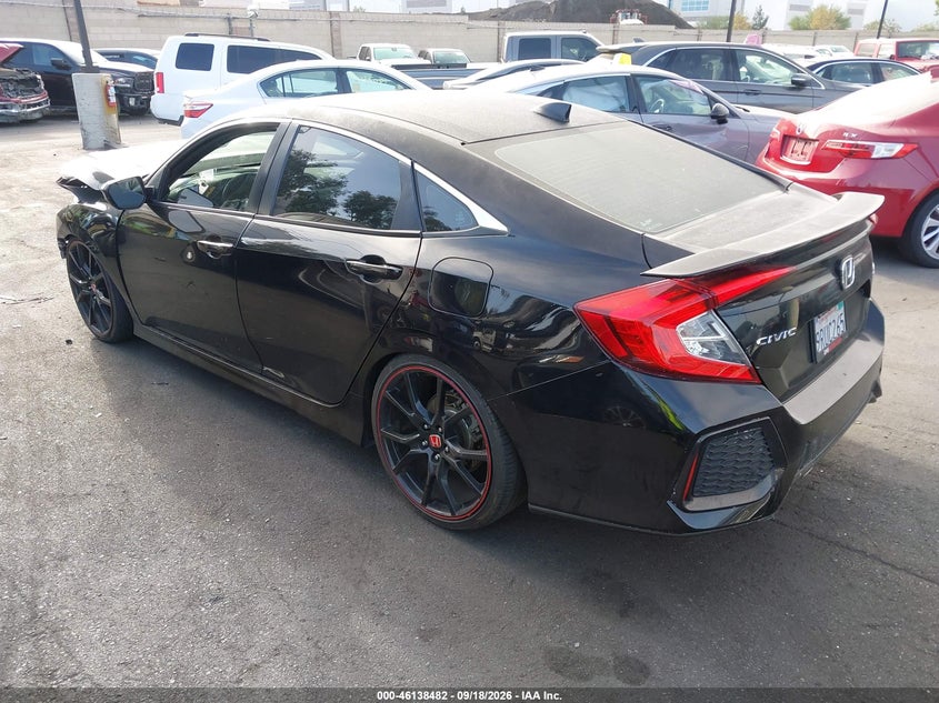 Vin: 2hgfc1e56kh703503, lot: 46638216, honda civic si 20193