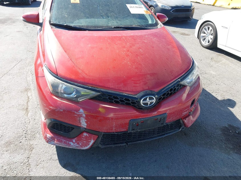SCION IM 2016 VIN JTNKARJE8GJ514540