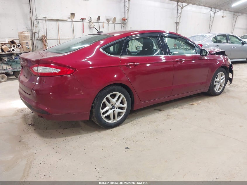 Vin: 1fa6p0h70f5120387, lot: 46638237, ford fusion se 20154