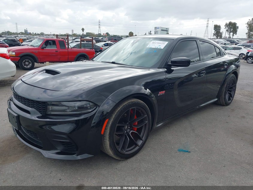 Vin: 2c3cdxgj4mh559758, lot: 46638262, dodge charger scat pack widebody rwd 20212