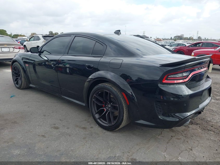 Vin: 2c3cdxgj4mh559758, lot: 46638262, dodge charger scat pack widebody rwd 20213