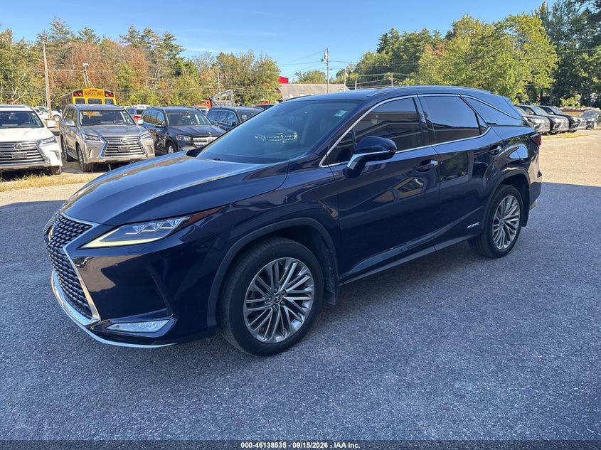 LEXUS RX 450HL 2022 VIN JTJJGKFA0N2027588