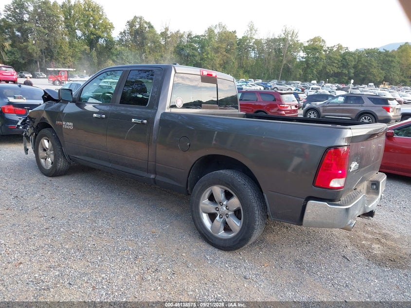 Vin: 1c6rr6gtxfs658283, lot: 46638309, ram 1500 big horn 20153