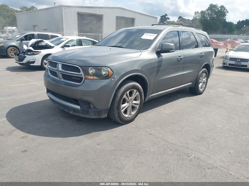 Vin: 1c4rdhdg7cc146738, lot: 46638326, dodge durango crew 20122