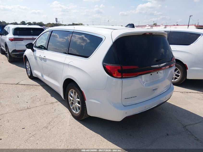 Vin: 2c4rc1bg0sr513725, lot: 46638332, chrysler pacifica select 20253