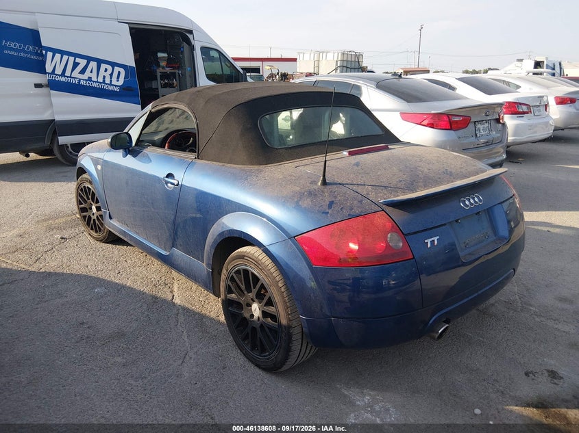 AUDI TT 2003 VIN TRUTC28N531006350