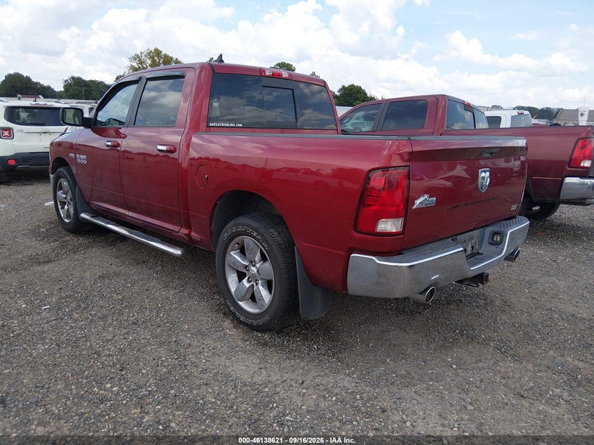 Vin: 1c6rr6lt2es457353, lot: 46638355, ram 1500 big horn 20143