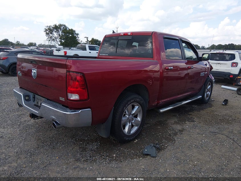 Vin: 1c6rr6lt2es457353, lot: 46638355, ram 1500 big horn 20144