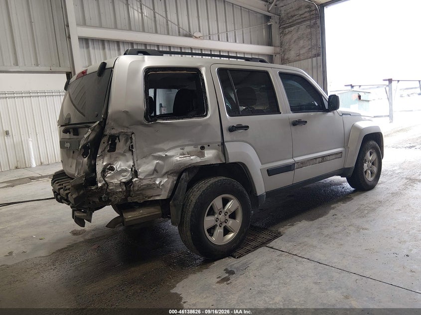 Vin: 1j4pn2gk6bw586605, lot: 46638360, jeep liberty sport 20114