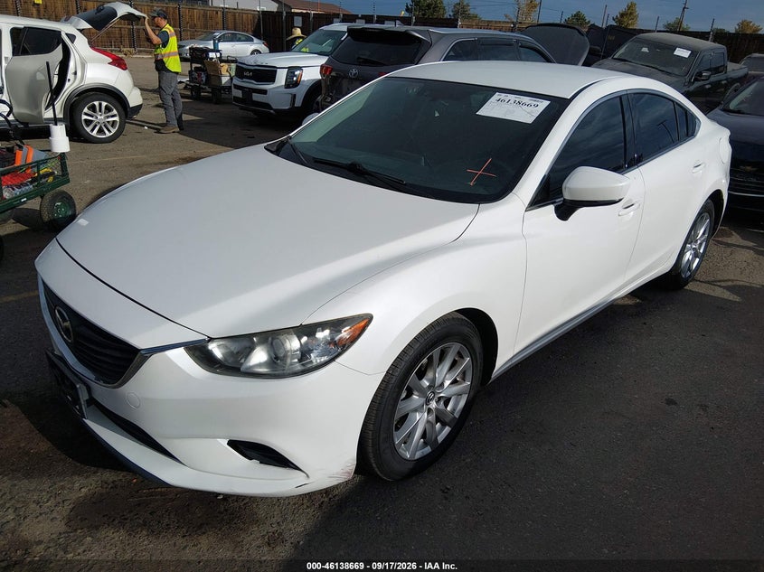 Vin: jm1gl1u58h1104887, lot: 46638403, mazda mazda6 sport 20172