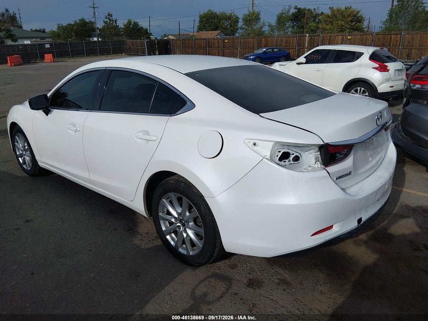 Vin: jm1gl1u58h1104887, lot: 46638403, mazda mazda6 sport 20173