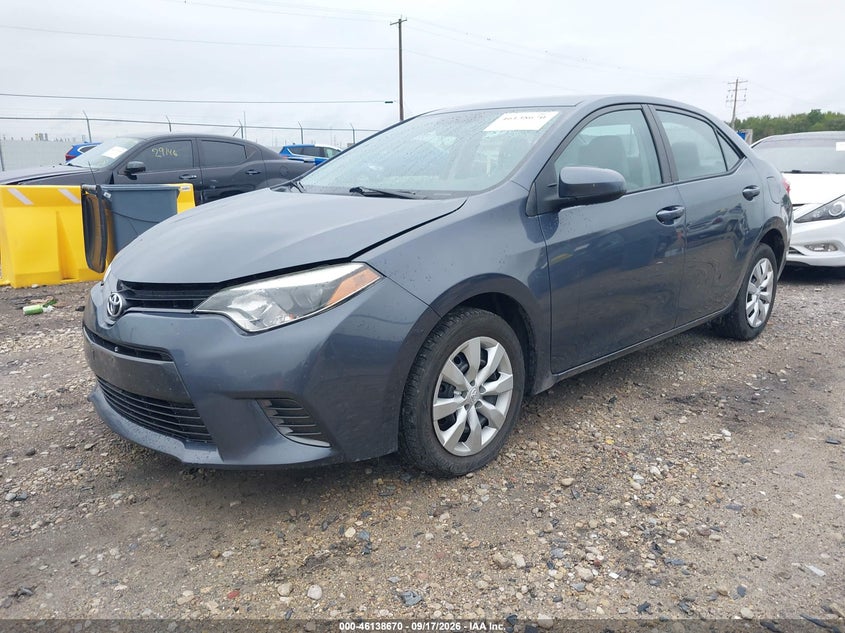 Vin: 5yfburhe0gp442763, lot: 46638404, toyota corolla le 20162