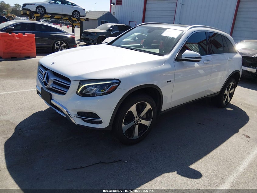 Vin: wdc0g5eb0kf568374, lot: 46638411, mercedes-benz glc 350e 4matic 20192