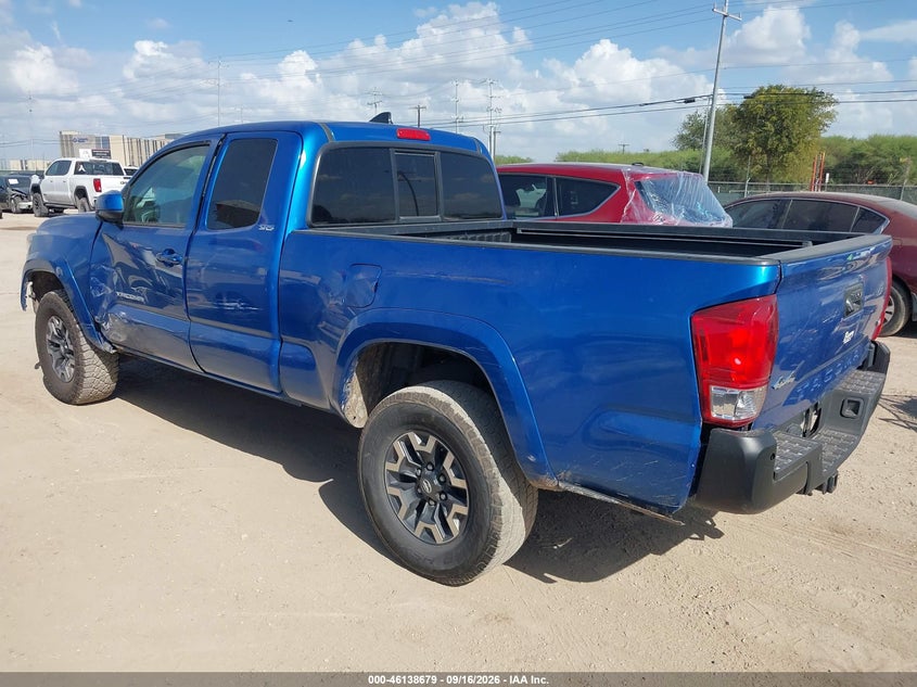 Vin: 5tfsz5an2gx037798, lot: 46638413, toyota tacoma sr5 v6 20163
