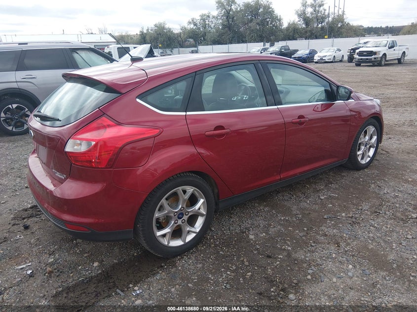 Vin: 1fadp3n23el441125, lot: 46638415, ford focus titanium 20144