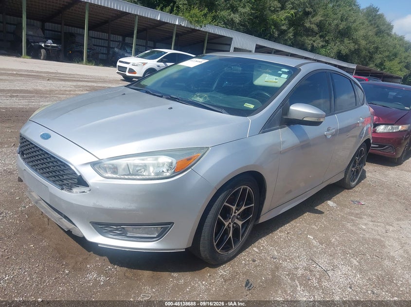 Vin: 1fadp3k29fl261301, lot: 46638422, ford focus se 20152