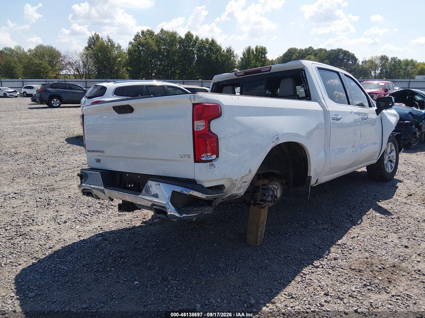 Vin: 3gcuygel3ng127768, lot: 46638431, chevrolet silverado 1500 ltd 4wd  short bed ltz 20224