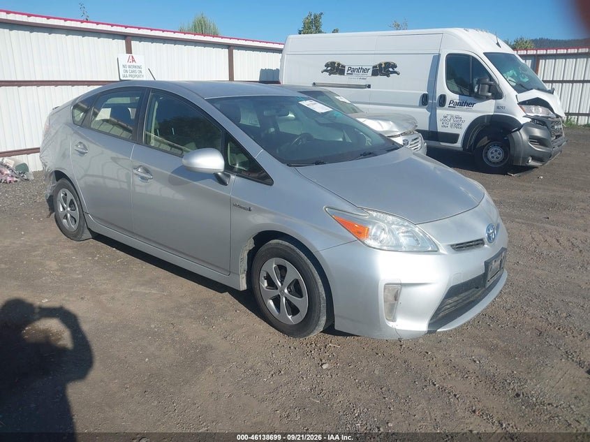 Vin: jtdkn3du8c5458708, lot: 46638433, toyota prius two 20121