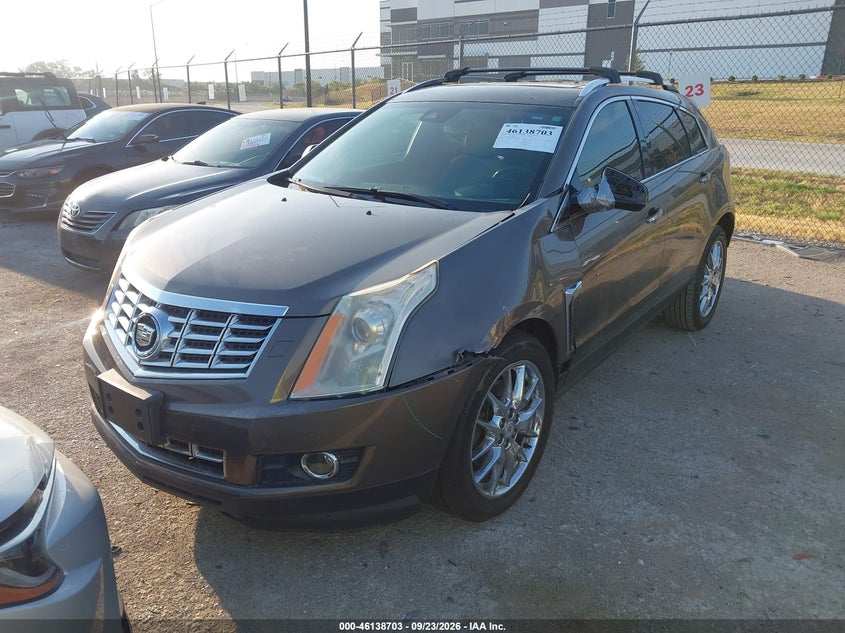 Vin: 3gyfnde39es562639, lot: 46638437, cadillac srx premium collection 20142