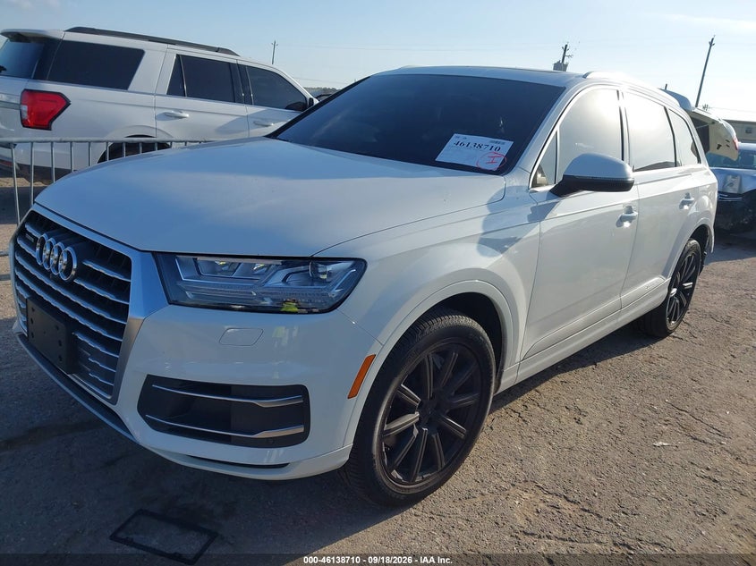 Vin: wa1lhaf73kd042488, lot: 46638444, audi q7 45 premium/45 se premium 20192