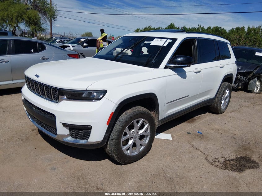 Vin: 1c4rjkbg9m8190169, lot: 46638464, jeep grand cherokee l limited 4x4 20212