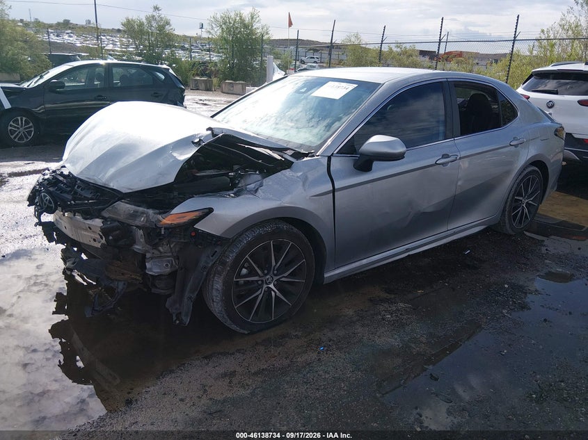 Vin: 4t1g11ak1mu610100, lot: 46638468, toyota camry se 20212