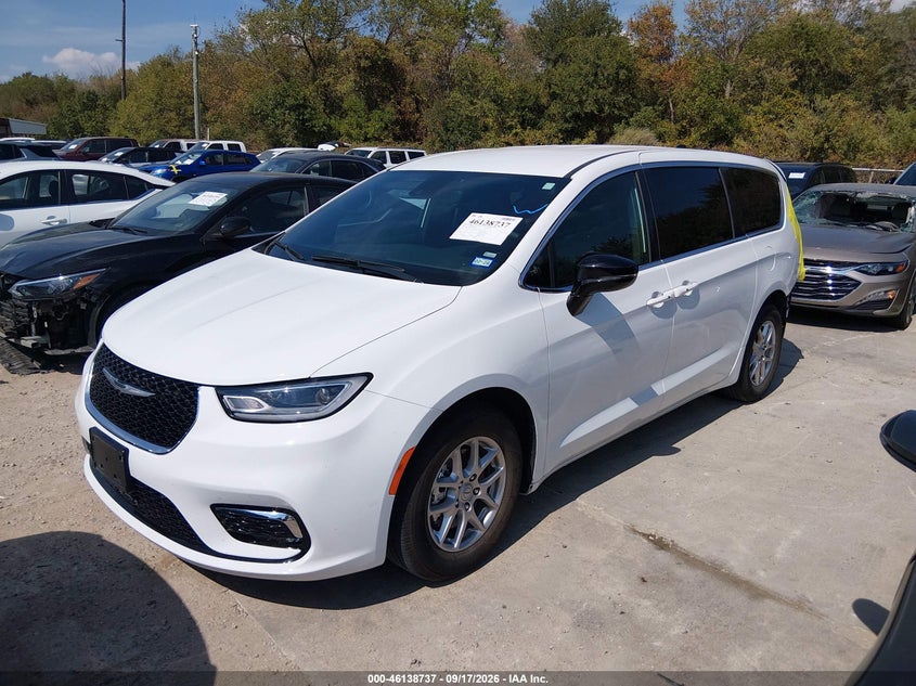 Vin: 2c4rc1bg6tr276515, lot: 46638471, chrysler pacifica select 20262