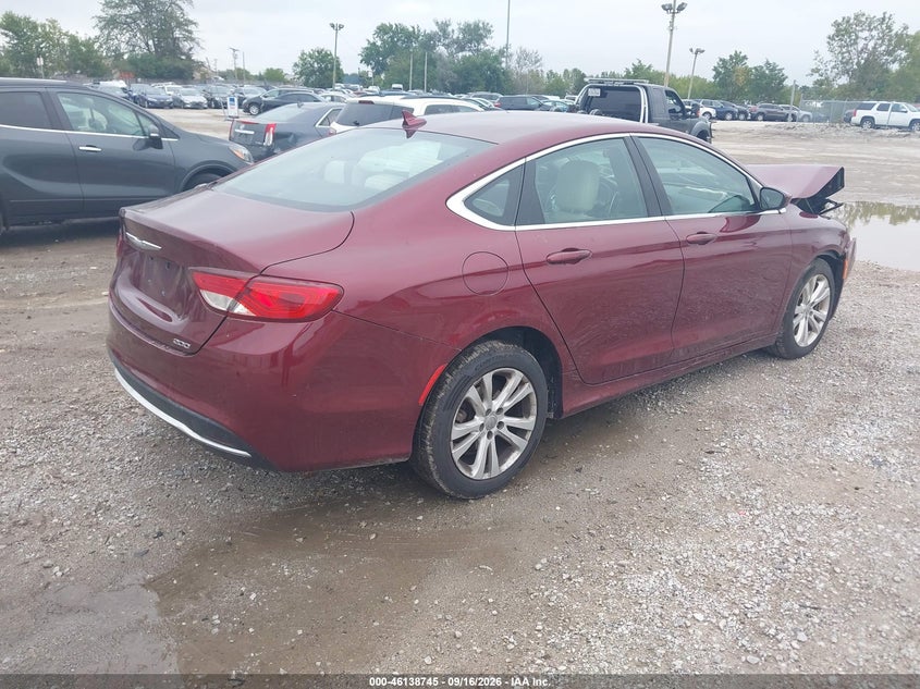 Vin: 1c3cccab0hn502967, lot: 46638479, chrysler 200 limited platinum 20174