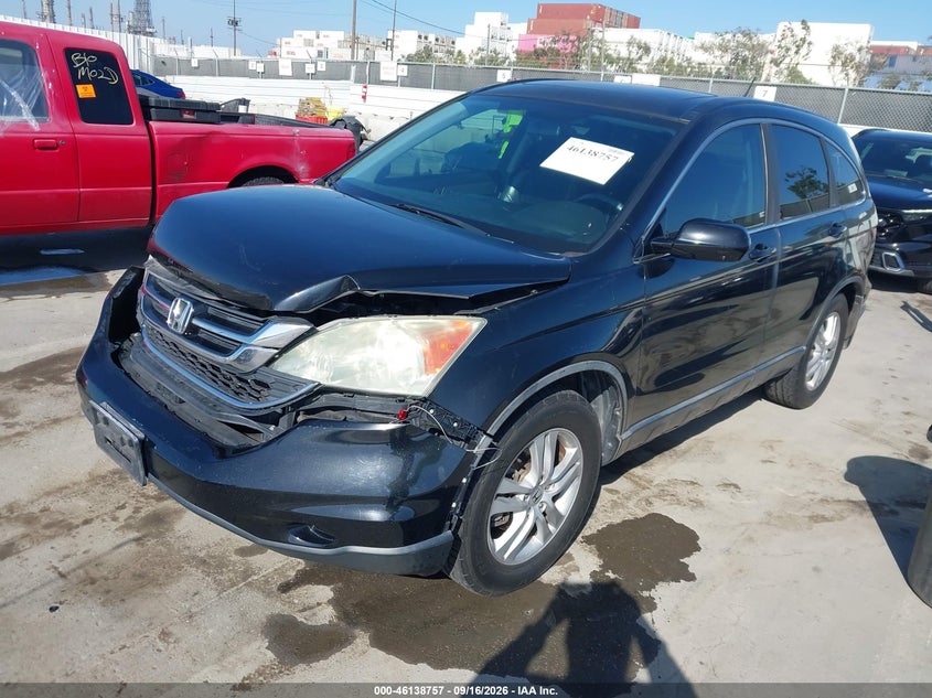 Vin: 5j6re3h70al018083, lot: 46638491, honda cr-v ex-l 20102