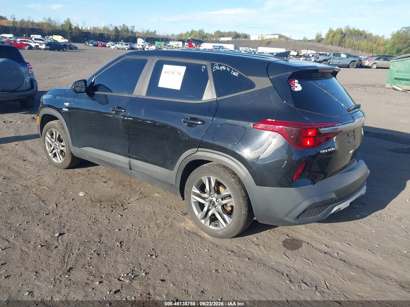 Vin: kndepcaa0p7364480, lot: 46638492, kia seltos lx 20233