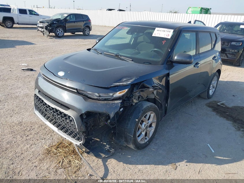 Vin: kndj23au5l7002548, lot: 46638493, kia soul s 20202