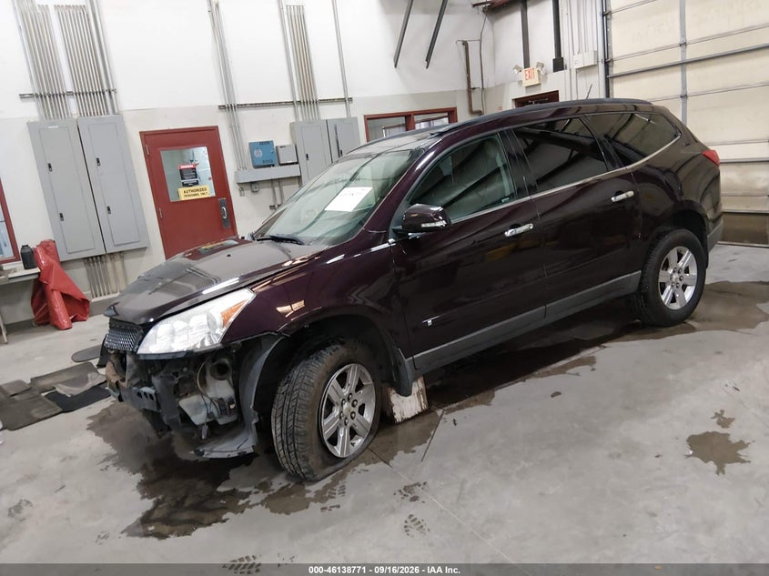 Vin: 1gnlvfed5as149823, lot: 46638505, chevrolet traverse lt 20102