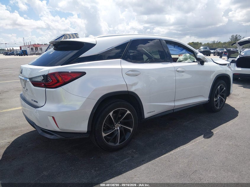 Vin: 2t2zfmca4gc001357, lot: 46638514, lexus rx 450h 20164