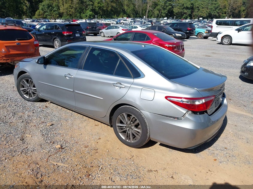 Vin: 4t1bf1fk9gu133683, lot: 46638517, toyota camry se 20163