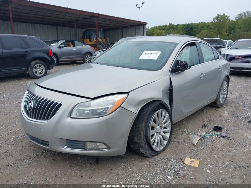 Vin: w04gn5ec0b1002127, lot: 46638520, buick regal cxl russelsheim 20112