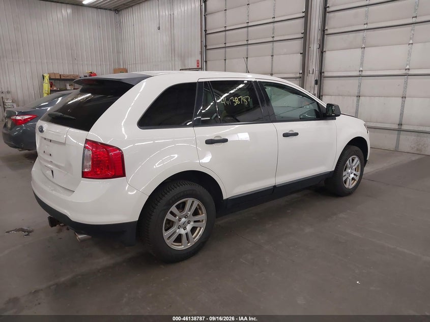 Vin: 2fmdk3gc4bba05745, lot: 46638521, ford edge se 20114