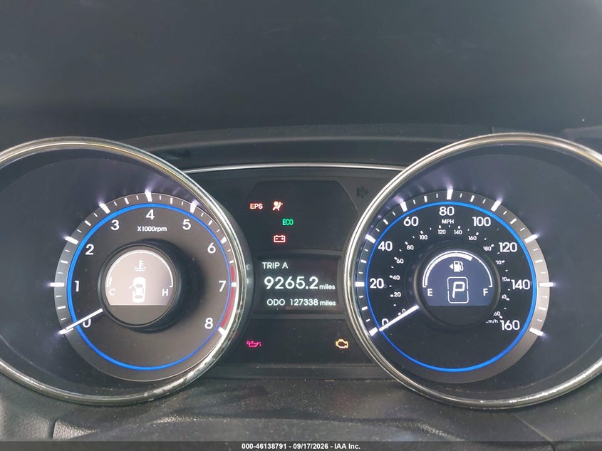 2011 HYUNDAI SONATA auction photo 7