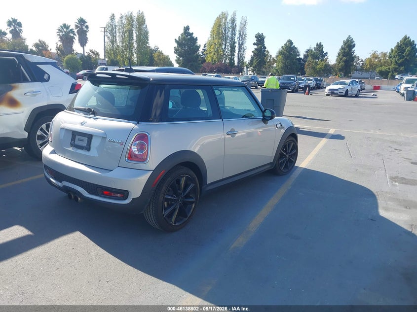 Vin: wmwsv3c50ct385319, lot: 46638536, mini cooper s 20124