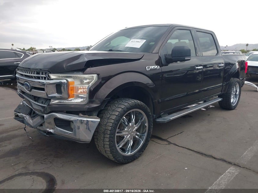 Vin: 1ftew1cg7jfa06833, lot: 46638551, ford f-150 xlt 20182