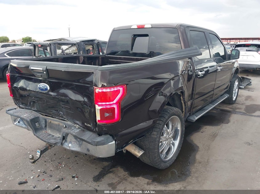 Vin: 1ftew1cg7jfa06833, lot: 46638551, ford f-150 xlt 20184