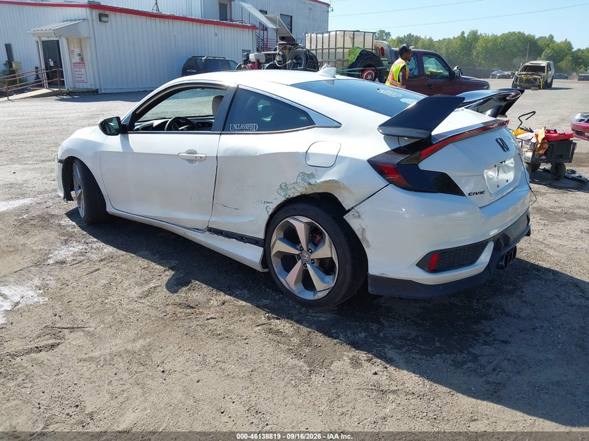 Vin: 2ghfc3b31gh352733, lot: 46638553, honda civic 20163