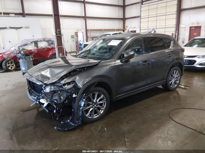 Vin: jm3kfbey5k0537376, lot: 46638555, mazda cx-5 signature 20192