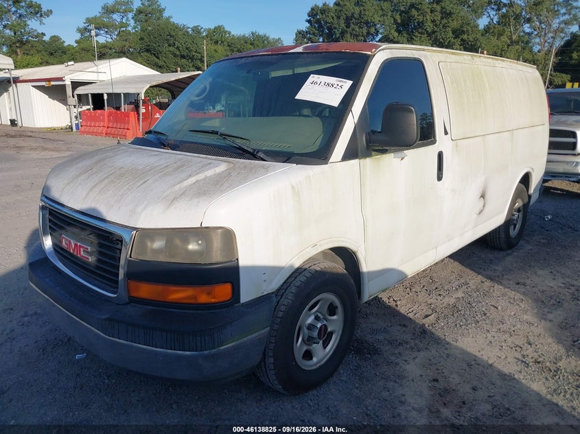 GMC SAVANA 2008 VIN 1GTFG15XX81231303