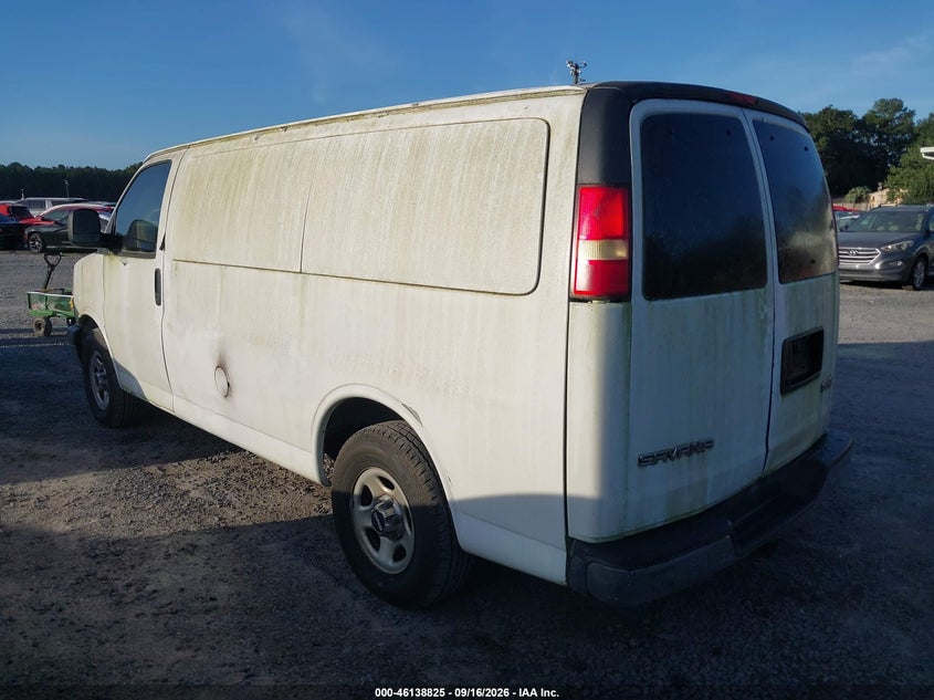 GMC SAVANA 2008 VIN 1GTFG15XX81231303