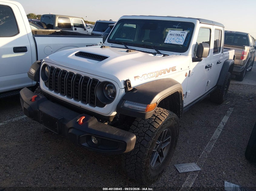 Vin: 1c6rjteg0tl164399, lot: 46638579, jeep gladiator mojave 4x4 20262